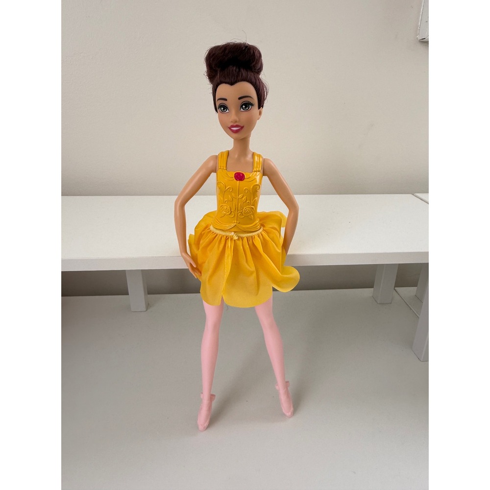 Disney Princess Belle Ballerina Doll Mattel 2022 Yellow Beauty and the Beast